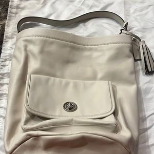 Coach leather bag